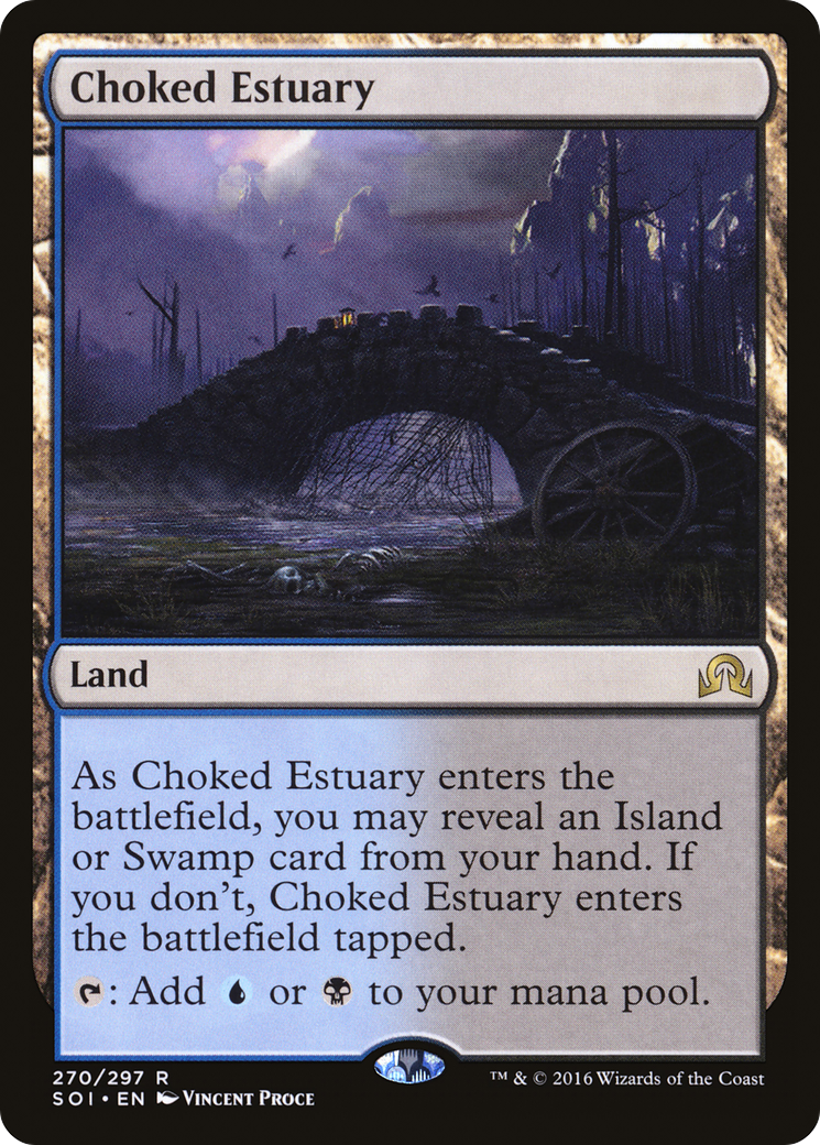 Image of Choked Estuary (SOI-270) - Shadows over Innistrad Foil