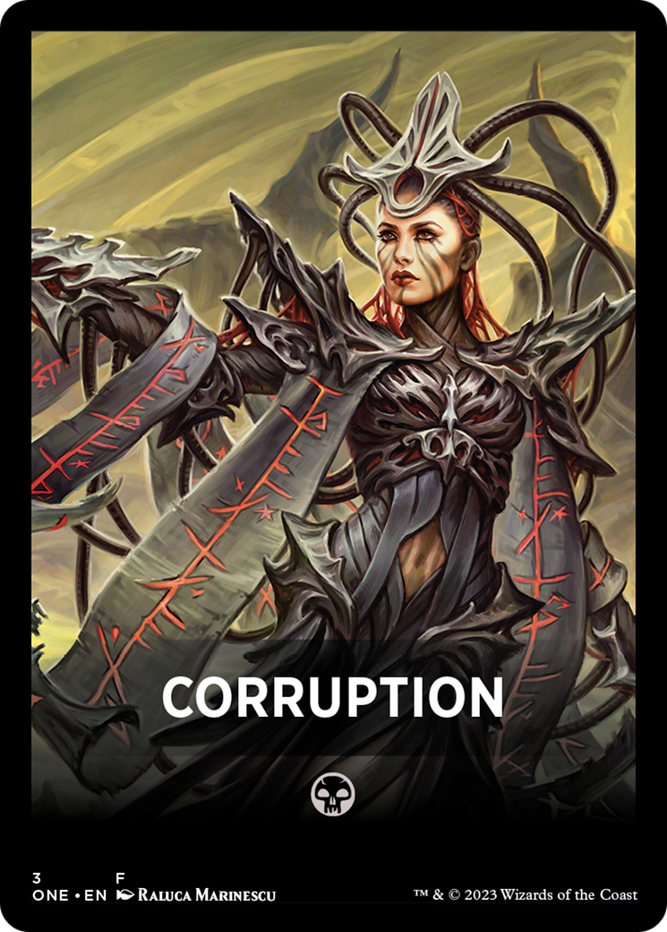Image of Corruption (FONE-003) - Phyrexia: All Will Be One Jumpstart Front Cards