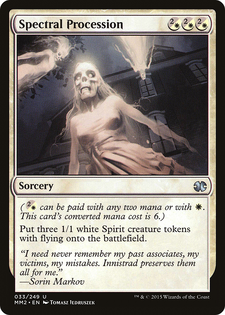 Image of Spectral Procession (MM2-033) - Modern Masters 2015