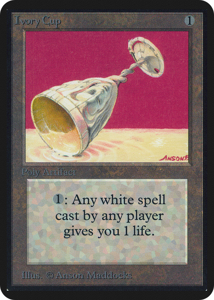 Image of Ivory Cup (LEA-) - Limited Edition Alpha
