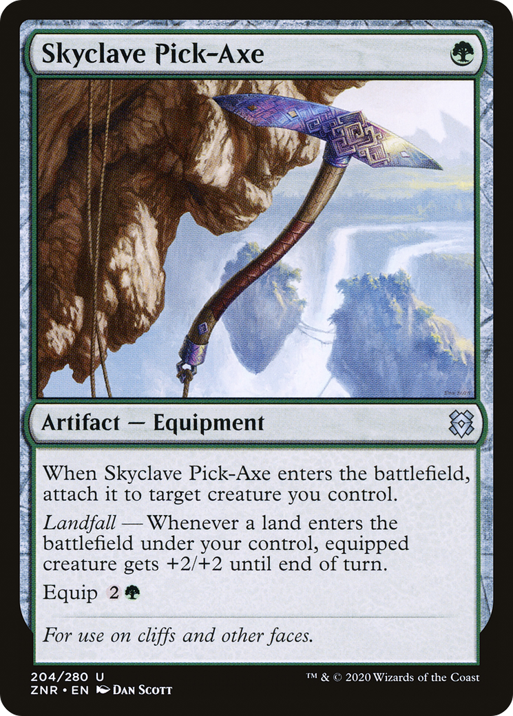 Image of Skyclave Pick-Axe (ZNR-204) - Zendikar Rising