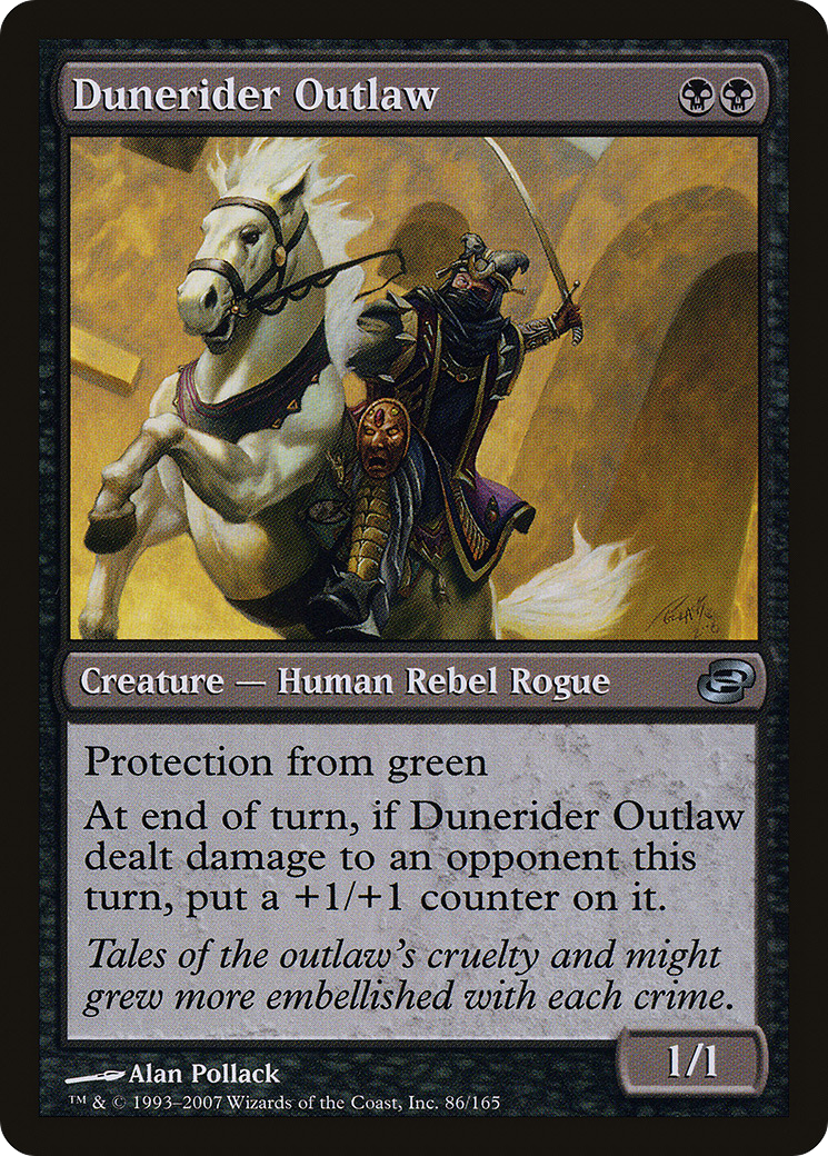 Image of Dunerider Outlaw (PLC-086) - Planar Chaos: (colorshifted) Foil
