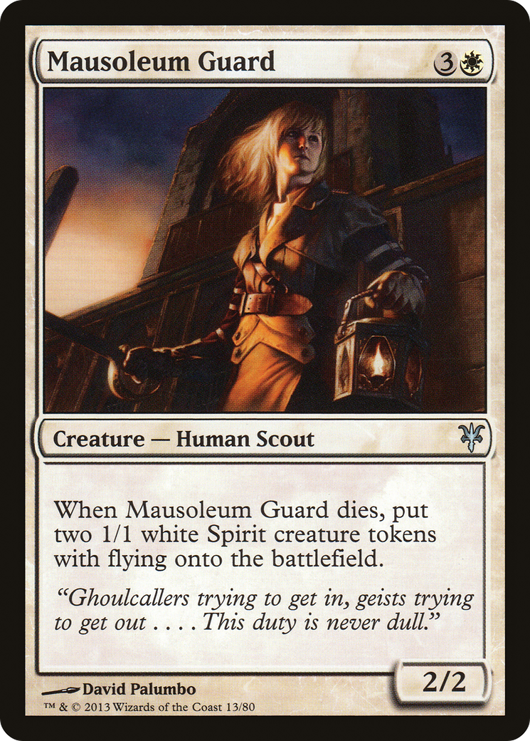 Image of Mausoleum Guard (DDK-013) - Duel Decks: Sorin vs. Tibalt