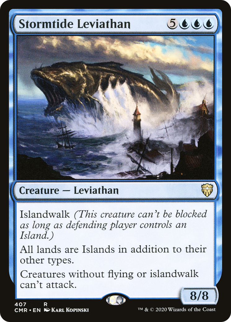 Image of Stormtide Leviathan (CMR-407) - Commander Legends