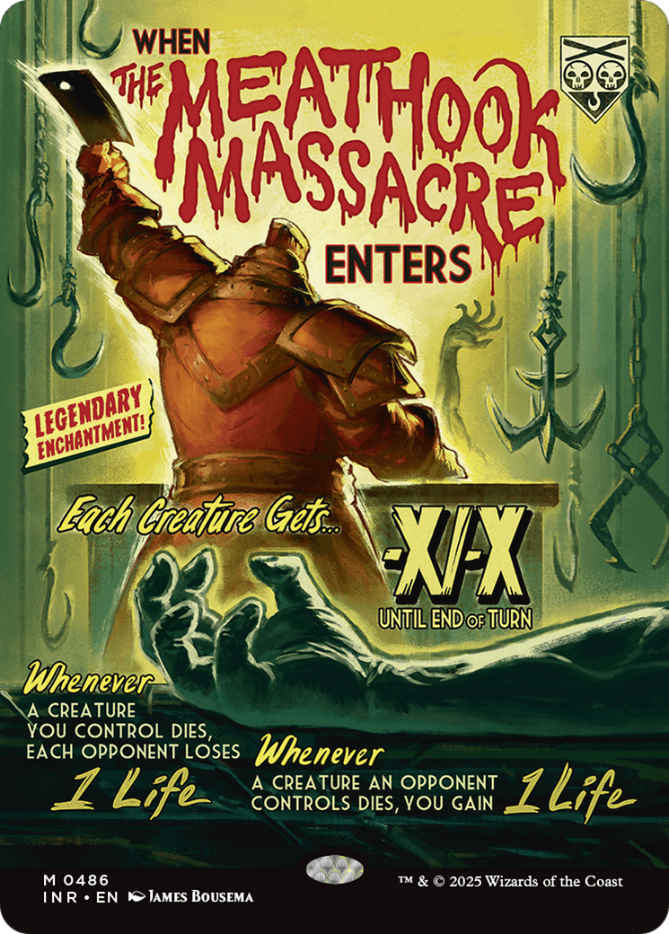 Image of The Meathook Massacre (Showcase) (INR-486) - Innistrad Remastered: (Showcase, enchantment) (Borderless)