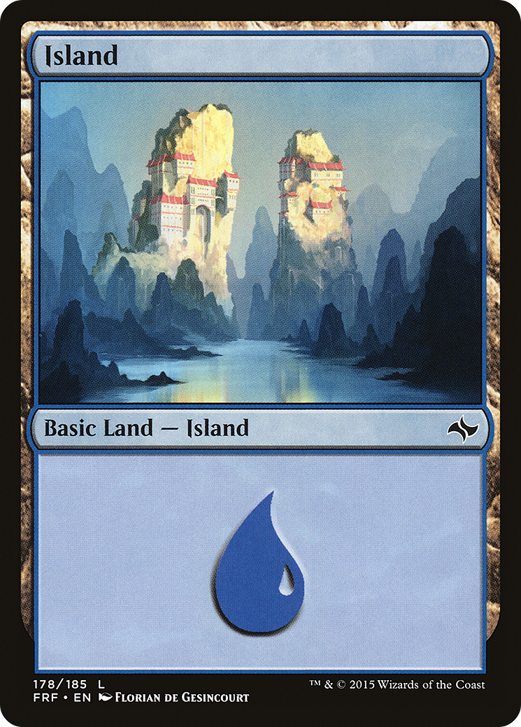 Image of Island (178) (FRF-178) - Fate Reforged