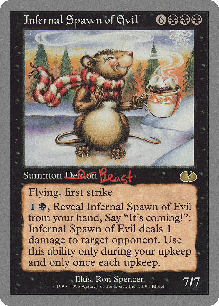 Image of Infernal Spawn of Evil (UGL-033) - Unglued