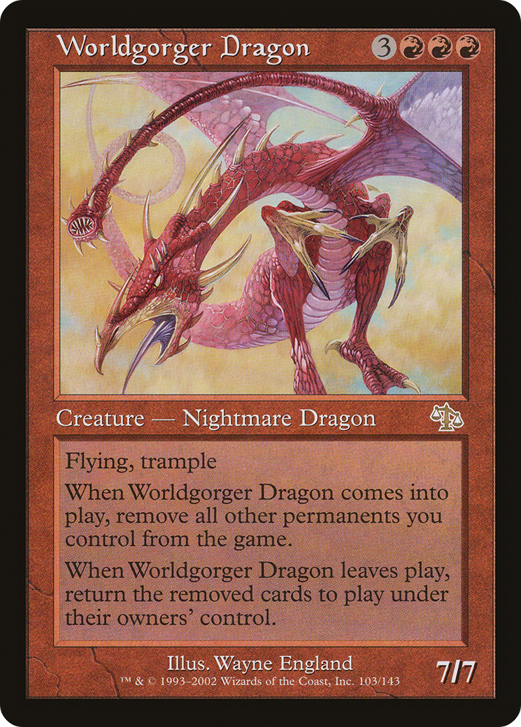 Image of Worldgorger Dragon (JUD-103) - Judgment