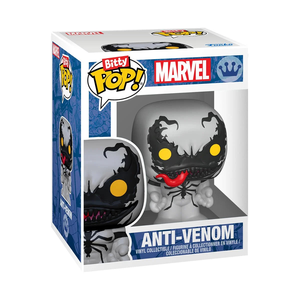 Image of Spider-Man Venom Funko Bitty Pop! Mini-Figure 4-Pack Peter Parker CHASE