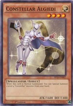 Image of Constellar Algiedi (SP15-EN007) - Star Pack ARC-V 1st Edition