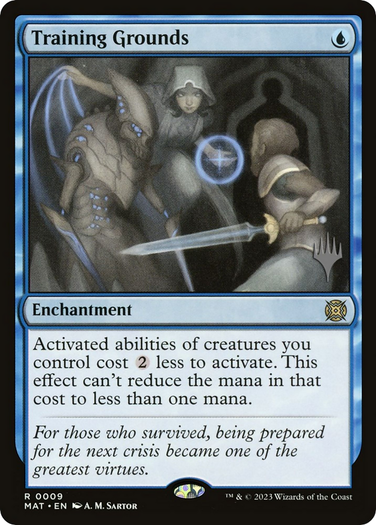 Image of Training Grounds (PPMKM-009) - March of the Machine: The Aftermath Promos Foil