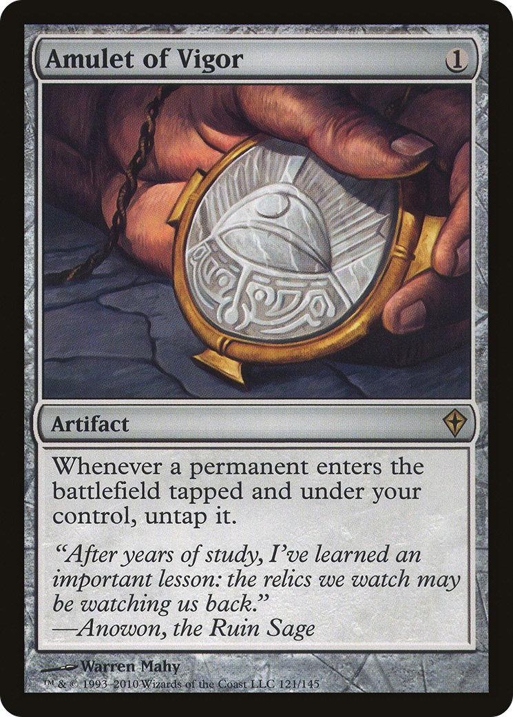 Image of Amulet of Vigor (WWK-121) - Worldwake