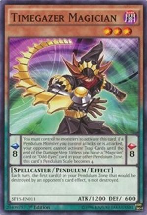 Image of Timegazer Magician (SP15-EN011) - Star Pack ARC-V 1st Edition