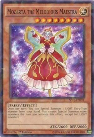 Image of Mozarta the Melodious Maestra (Shatterfoil) (SP15-EN019) - Star Pack ARC-V 1st Edition