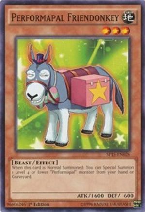 Image of Performapal Friendonkey (SP15-EN026) - Star Pack ARC-V 1st Edition