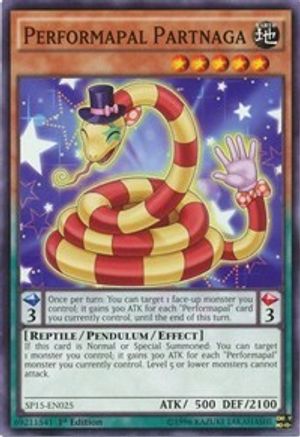 Image of Performapal Partnaga (SP15-EN025) - Star Pack ARC-V 1st Edition
