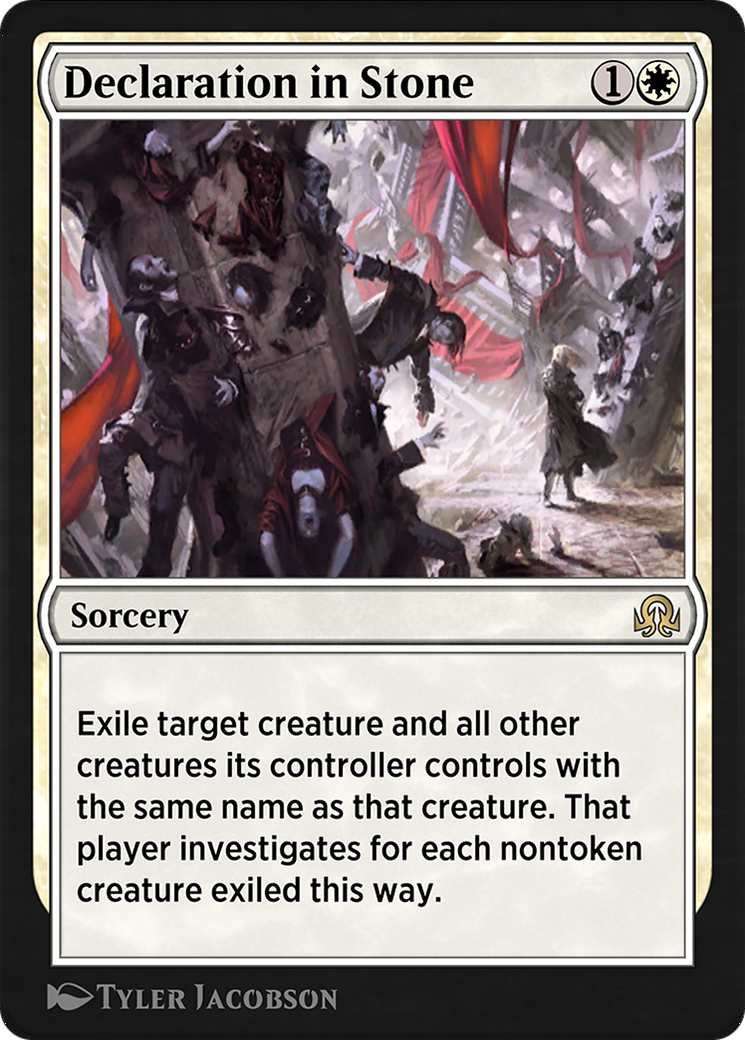 Image of Declaration in Stone (SIR-023) - Shadows over Innistrad Remastered