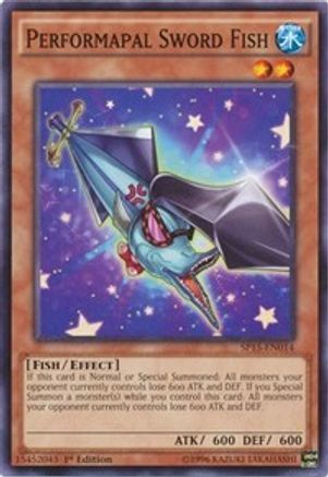 Image of Performapal Sword Fish (SP15-EN014) - Star Pack ARC-V 1st Edition