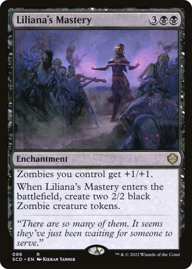 Image of Liliana's Mastery (SCD-086) - Starter Commander Decks