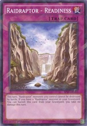 Image of Raidraptor - Readiness (Shatterfoil) (SP15-EN050) - Star Pack ARC-V 1st Edition