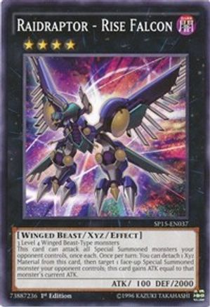 Image of Raidraptor - Rise Falcon (SP15-EN037) - Star Pack ARC-V 1st Edition