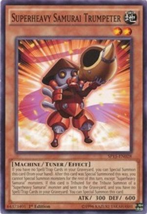 Image of Superheavy Samurai Trumpeter (SP15-EN028) - Star Pack ARC-V 1st Edition