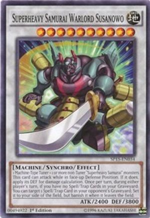 Image of Superheavy Samurai Warlord Susanowo (SP15-EN034) - Star Pack ARC-V 1st Edition