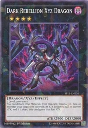 Image of Dark Rebellion Xyz Dragon (Shatterfoil) (SP15-EN036) - Star Pack ARC-V 1st Edition