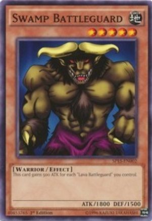 Image of Swamp Battleguard (SP15-EN002) - Star Pack ARC-V 1st Edition