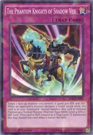 Image of The Phantom Knights of Shadow Veil (Shatterfoil) (SP15-EN048) - Star Pack ARC-V 1st Edition