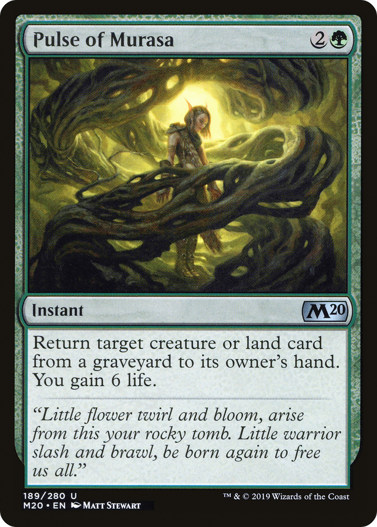 Image of Pulse of Murasa (M20-189) - Core Set 2020 Foil