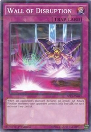 Image of Wall of Disruption (Shatterfoil) (SP15-EN049) - Star Pack ARC-V 1st Edition