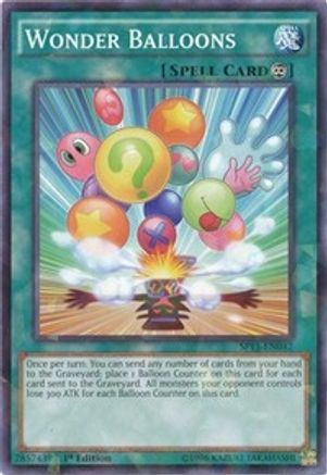 Image of Wonder Balloons (Shatterfoil) (SP15-EN042) - Star Pack ARC-V 1st Edition
