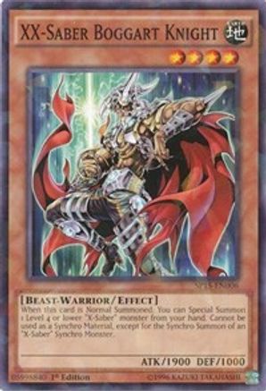 Image of XX-Saber Boggart Knight (Shatterfoil) (SP15-EN006) - Star Pack ARC-V 1st Edition