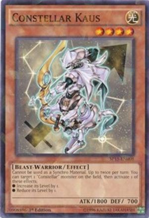 Image of Constellar Kaus (Shatterfoil) (SP15-EN008) - Star Pack ARC-V 1st Edition