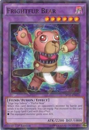Image of Frightfur Bear (Shatterfoil) (SP15-EN031) - Star Pack ARC-V 1st Edition