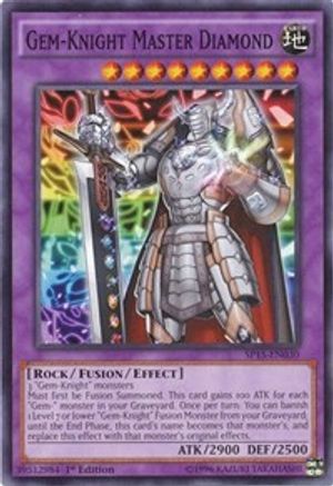Image of Gem-Knight Master Diamond (SP15-EN030) - Star Pack ARC-V 1st Edition