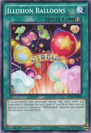 Image of Illusion Balloons (SP15-EN044) - Star Pack ARC-V 1st Edition