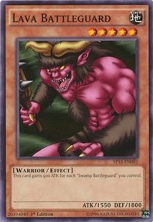 Image of Lava Battleguard (SP15-EN003) - Star Pack ARC-V 1st Edition