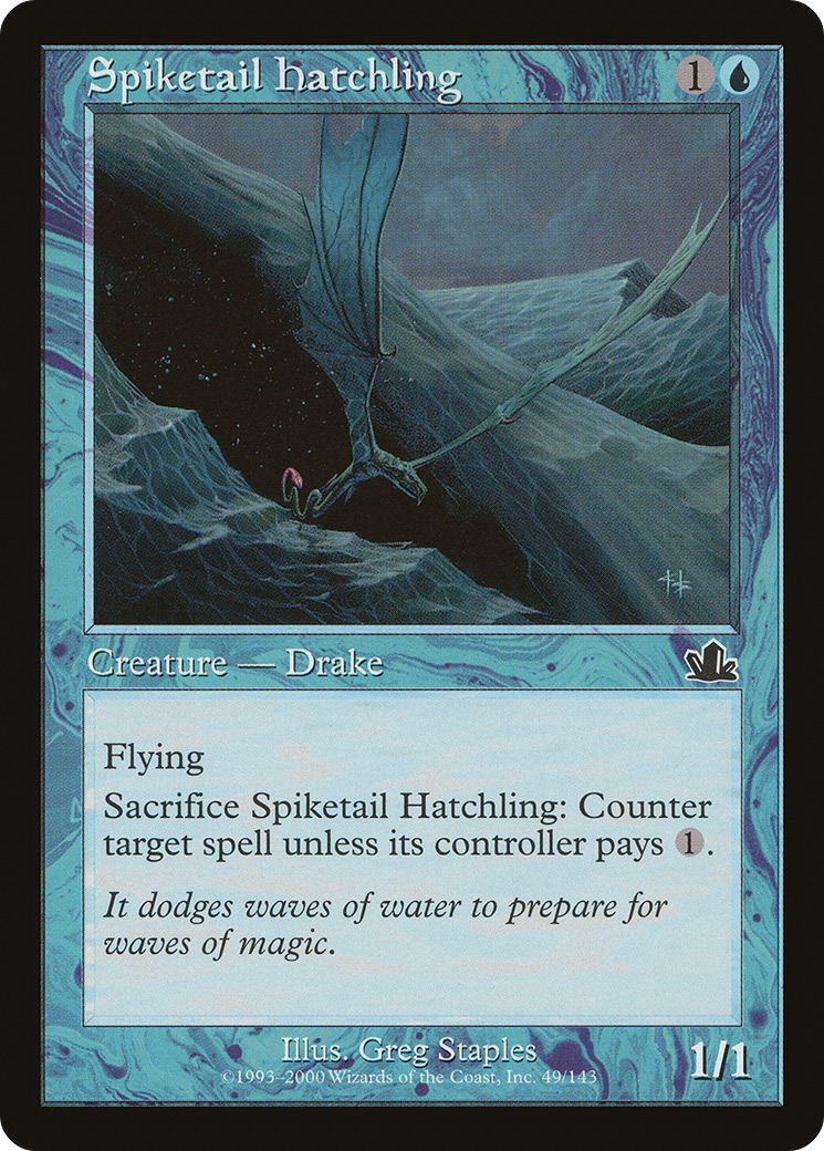 Image of Spiketail Hatchling (PCY-049) - Prophecy Foil