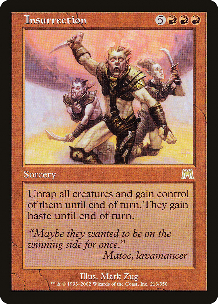 Image of Insurrection (ONS-213) - Onslaught Foil