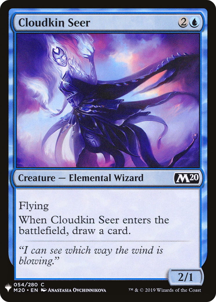 Image of Cloudkin Seer (LIST-M20-54) - The List