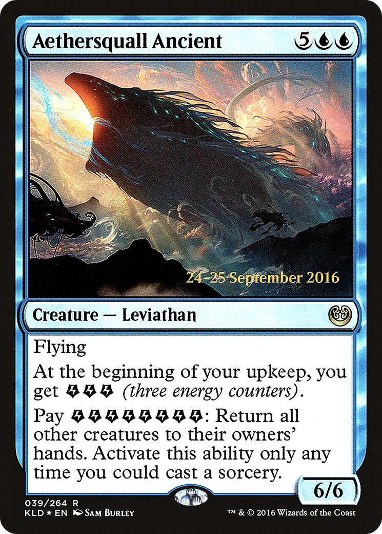 Image of Aethersquall Ancient (PRE-39S) - Kaladesh Promos Foil