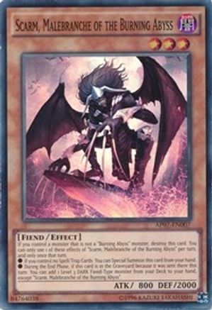 Image of Scarm, Malebranche of the Burning Abyss (AP07-EN007) - Astral Pack 7 Unlimited