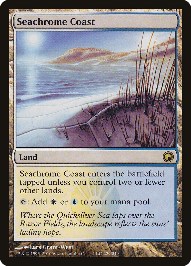 Image of Seachrome Coast (SOM-229) - Scars of Mirrodin