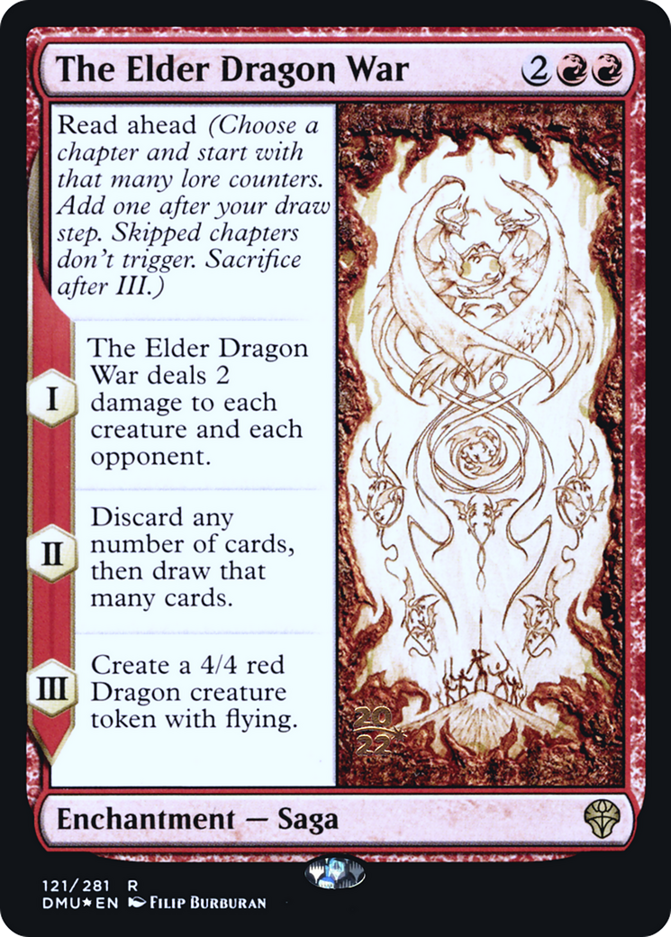 Image of The Elder Dragon War (PRE-121) - Dominaria United Promos Foil