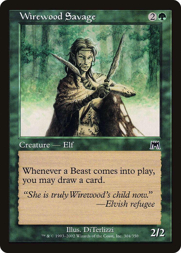 Image of Wirewood Savage (ONS-304) - Onslaught