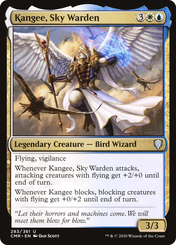 Image of Kangee, Sky Warden (CMR-283) - Commander Legends