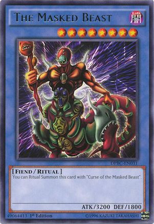 Image of The Masked Beast (DPBC-EN031) - Duelist Pack: Battle City 1st Edition