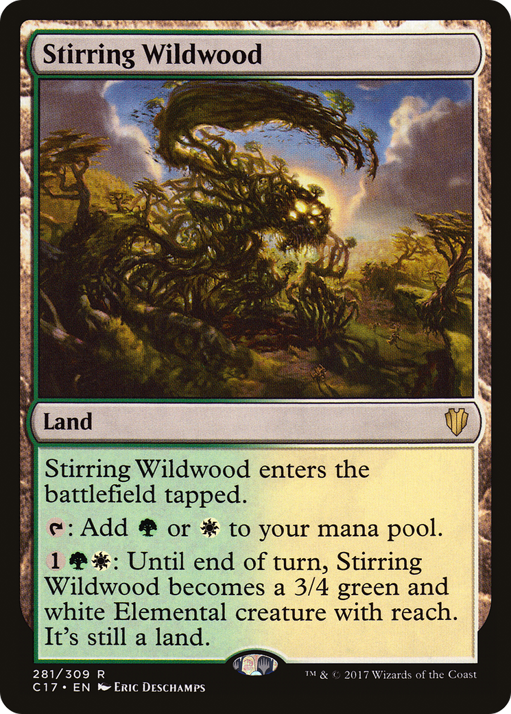 Image of Stirring Wildwood (C17-281) - Commander 2017